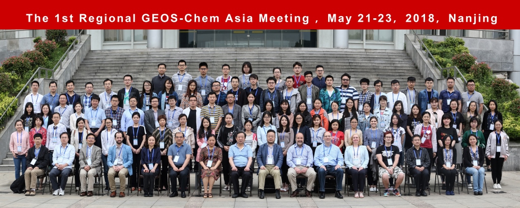The first regional GEOS-Chem Asia meeting, May 21-23 2018, Nanjing